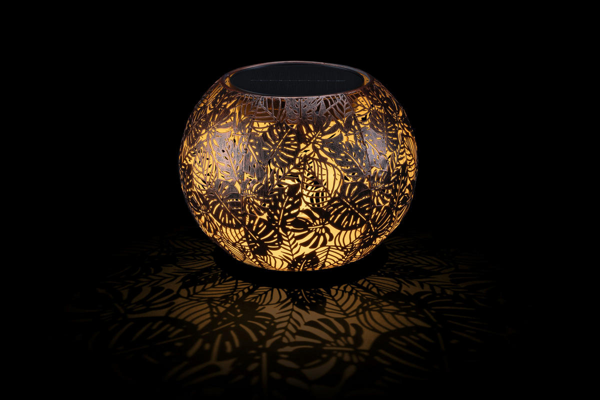 SOLARLEUCHTE - Bronzefarben, Basics, Metall (22/18cm) - STT