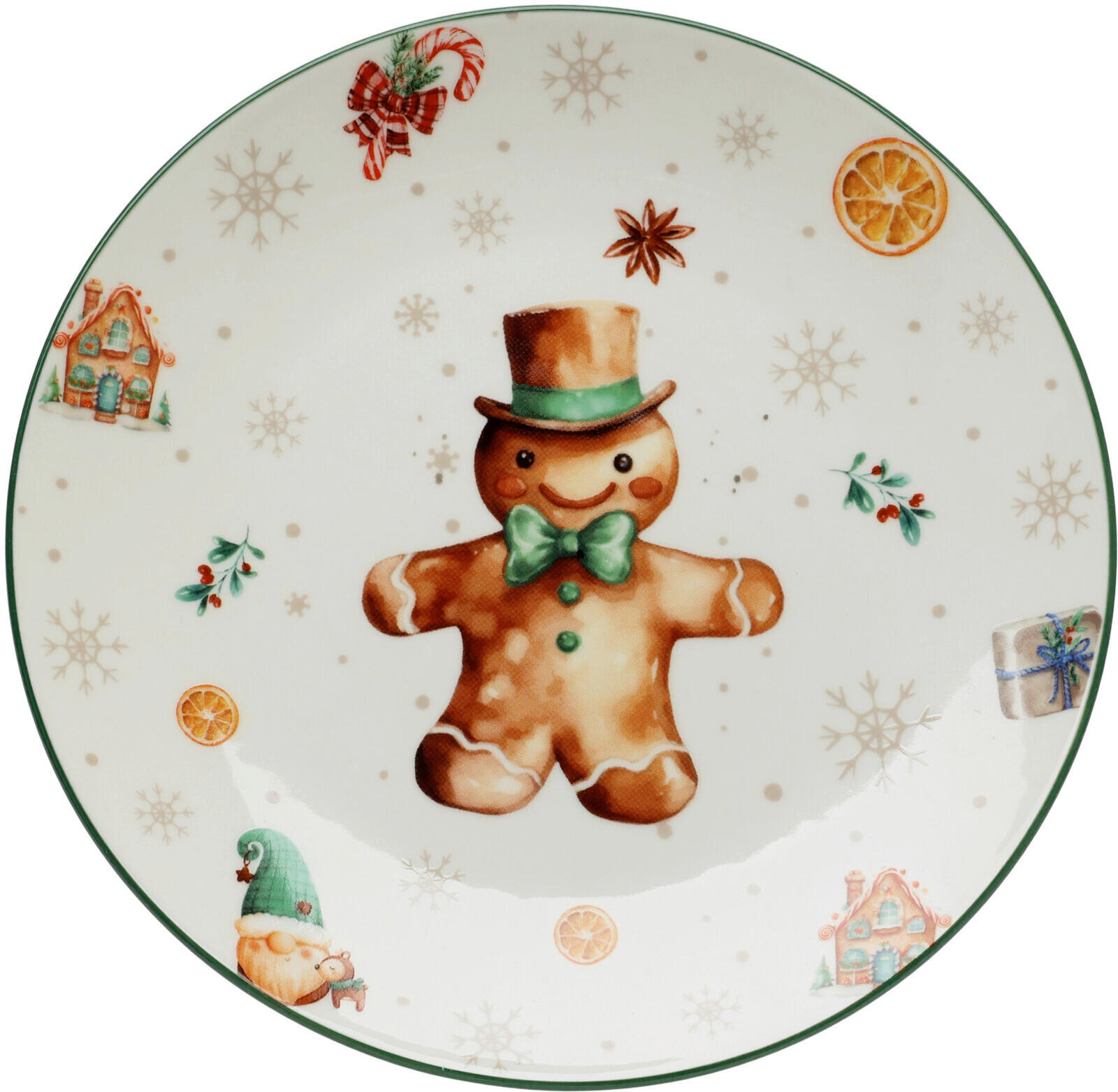 DEZERTNÍ TALÍŘEK, keramika, 19 cm - vícebarevná, Basics, keramika (19cm)