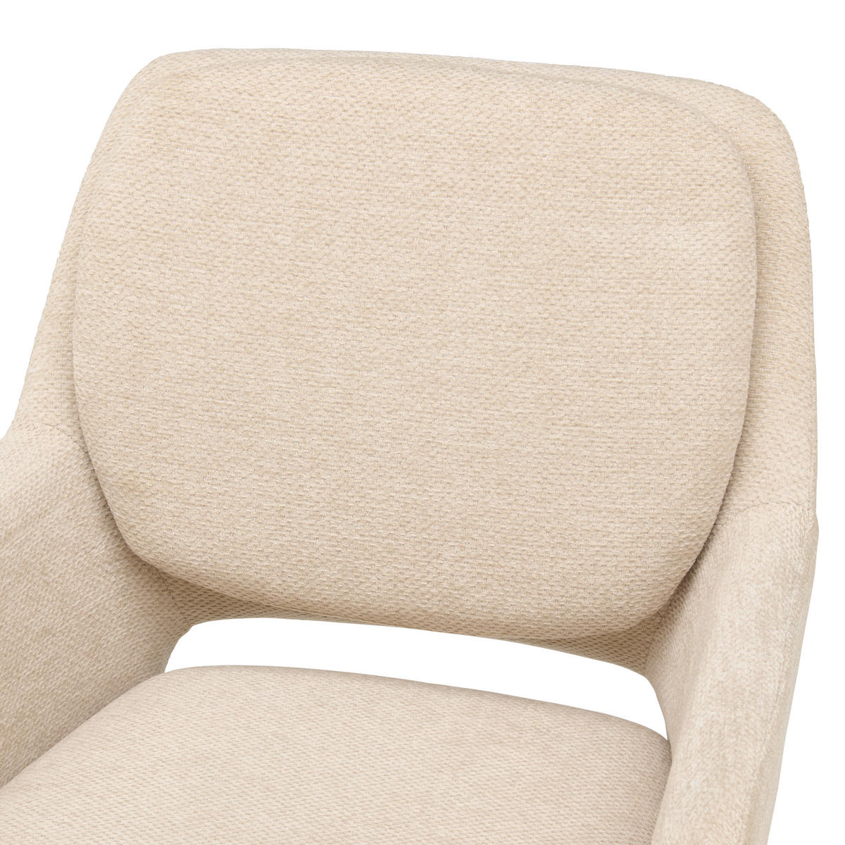 ARMLEHNSTUHL in Holz, Metall, Textil Beige  - Beige/Naturfarben, KONVENTIONELL, Holz/Textil (59/89/65cm) - Livetastic