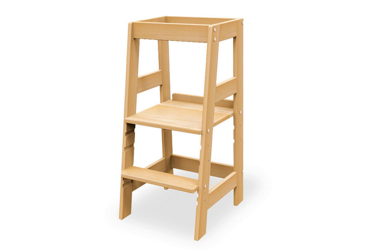 LERNTURM Pinolino Fino  - Buchefarben, Basics, Holz (40/85/47cm) - Pinolino