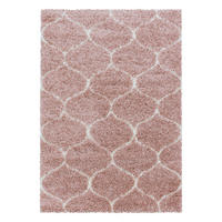 WEBTEPPICH 60/110 cm Salsa 3201 Rosa Rosa  - Rosa, Design, Textil (60/110cm)