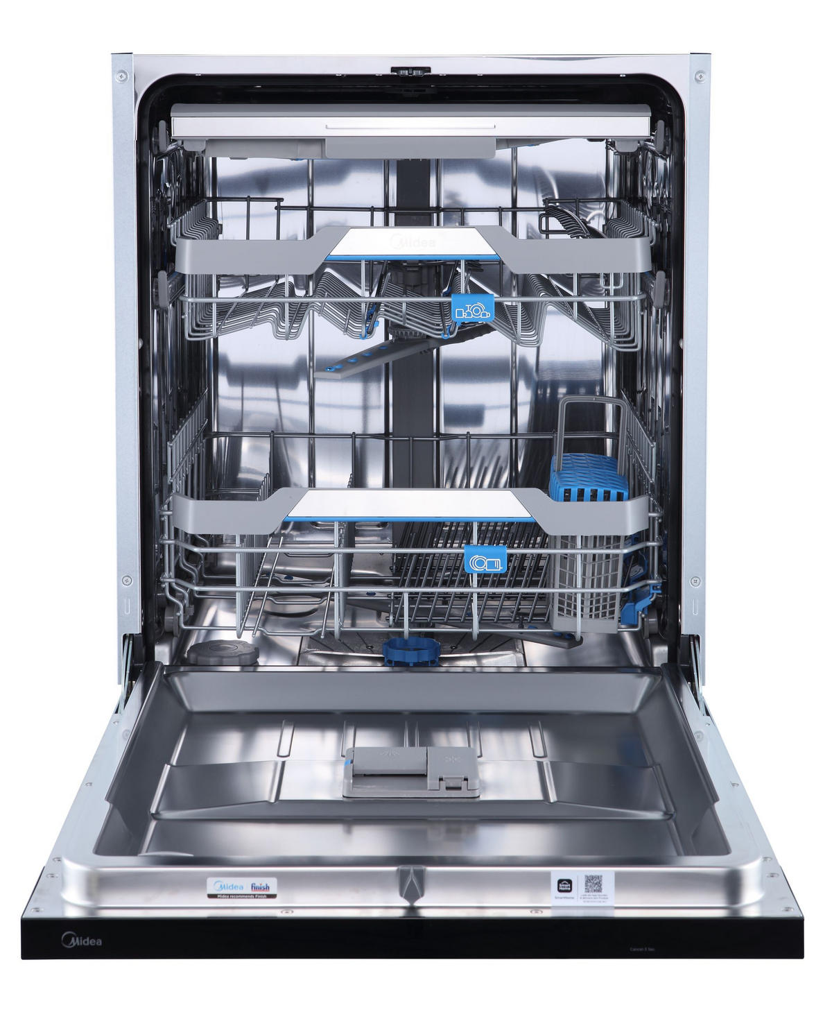 DISKMASKIN MDWEB1403QB-WU  - stålfärgad/svart, Basics, metall (59,8/81,5/57cm) - Midea