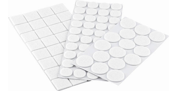 FILZGLEITER-SET - Weiß, Basics, Textil - Boxxx