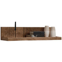 WANDBOARD  100/20/25 cm  - Hellbraun/Naturfarben, Design, Holz (100/20/25cm) - Carryhome