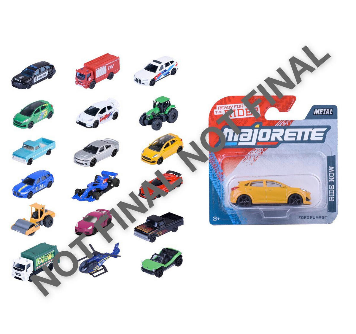 SPIELZEUGAUTO - Multicolor, Basics, Metall (10,50/10,50/4cm) - Simba