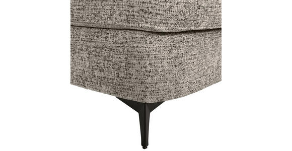 XXL-SESSEL - Graubraun/Schwarz, ROMANTIK / LANDHAUS, Textil/Metall (125/102/137cm) - Landscape