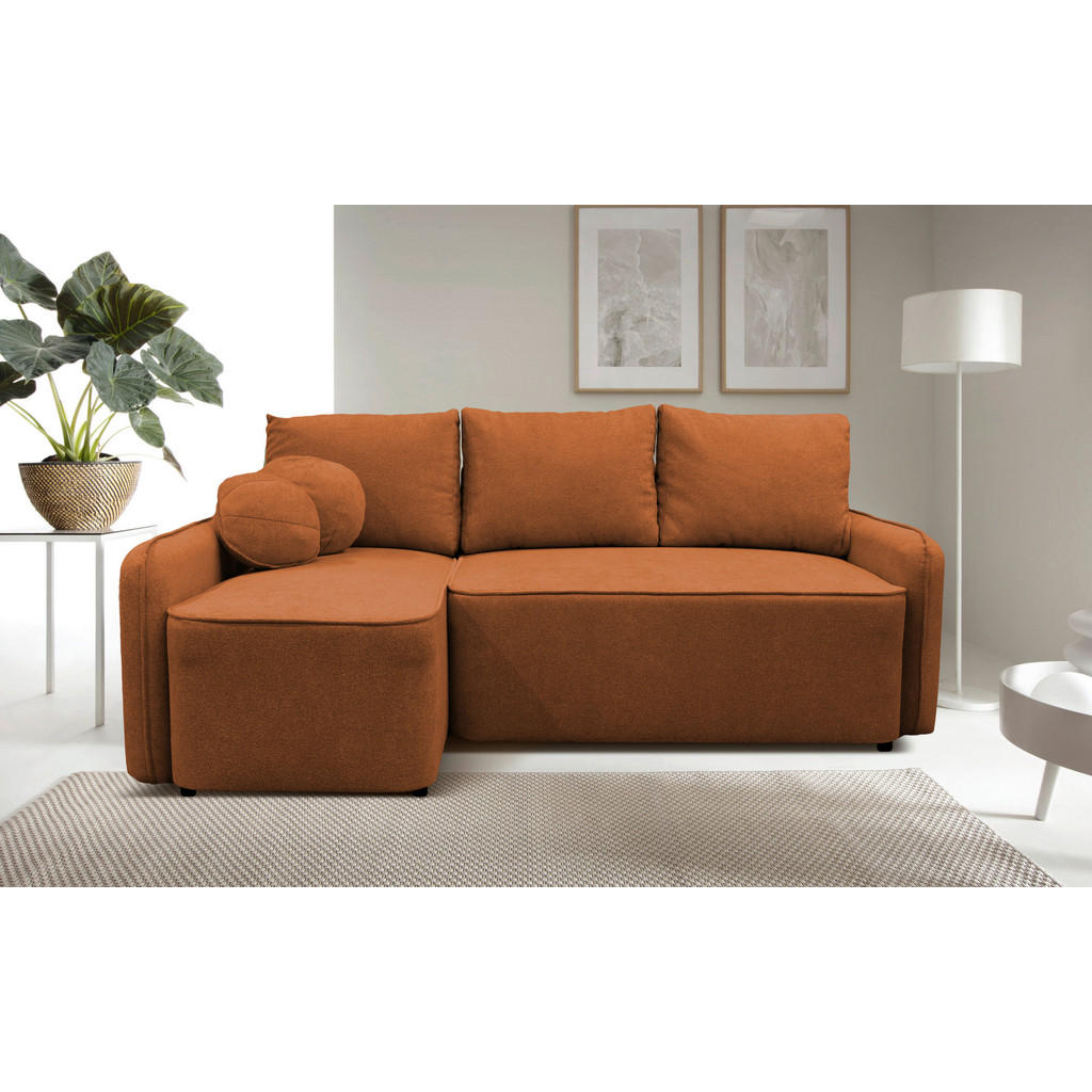 MID.YOU ROHOVÁ SEDAČKA, textil, hrdzavá