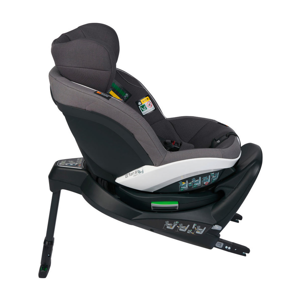 DJEČJA AUTOSJEDALICA  Izi Turn B I-Size  - crna, Basics, tekstil/plastika (16kg) - Besafe