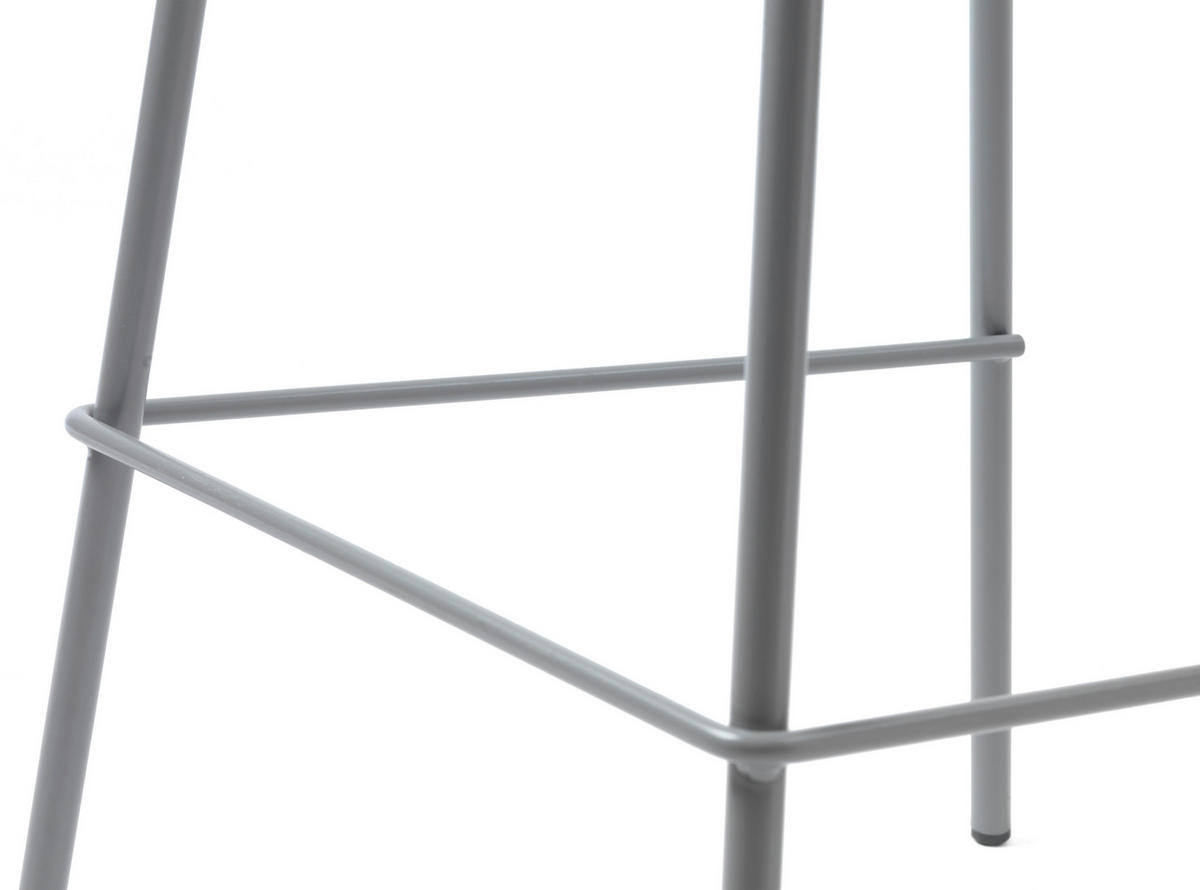 BARPALL i grå  - grå, Design, metall/plast (41/93/48cm) - Boxxx