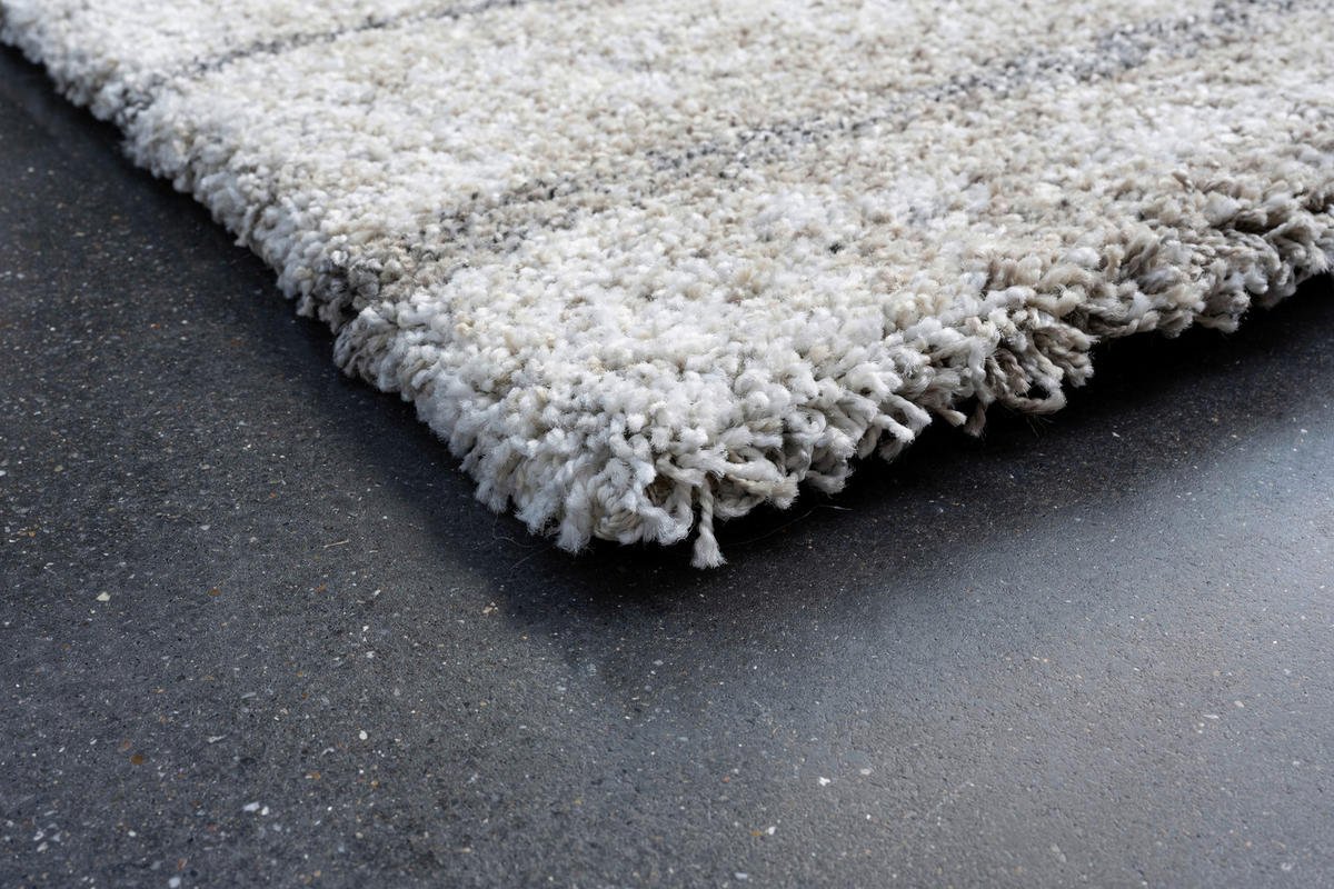 WEBTEPPICH  Wohnzimmer 200/290 cm Mehari Braun, Creme, Dunkelgrau  - Dunkelgrau/Creme, Basics, Kunststoff/Textil (200/290cm) - Novel