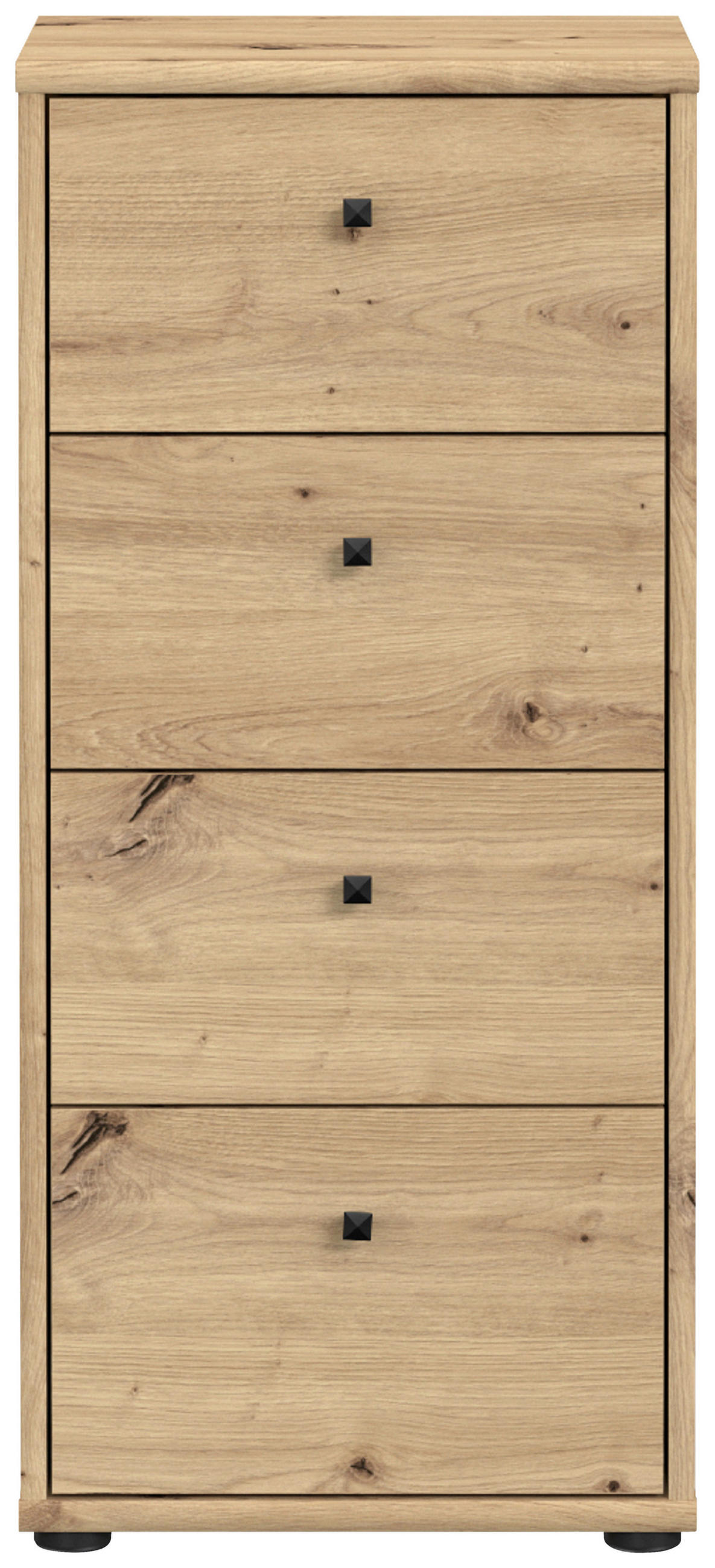 KOMMODE  in 38,6/85,5/34,8 cm  - Eiche Artisan, Design, Holzwerkstoff (38,6/85,5/34,8cm)