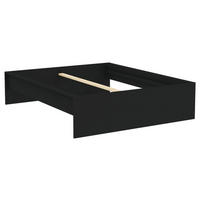 Cadru De Pat - antracit, Konventionell, material pe bază de lemn (160/200cm) - Hom`in