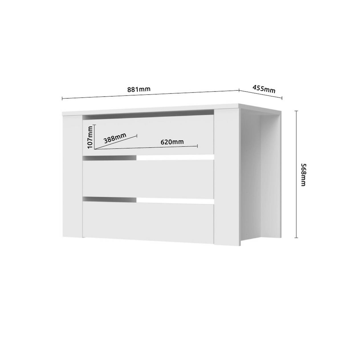 NOTRANJI PREDALI - Design, leseni material (88/57/45cm) - Hom`in