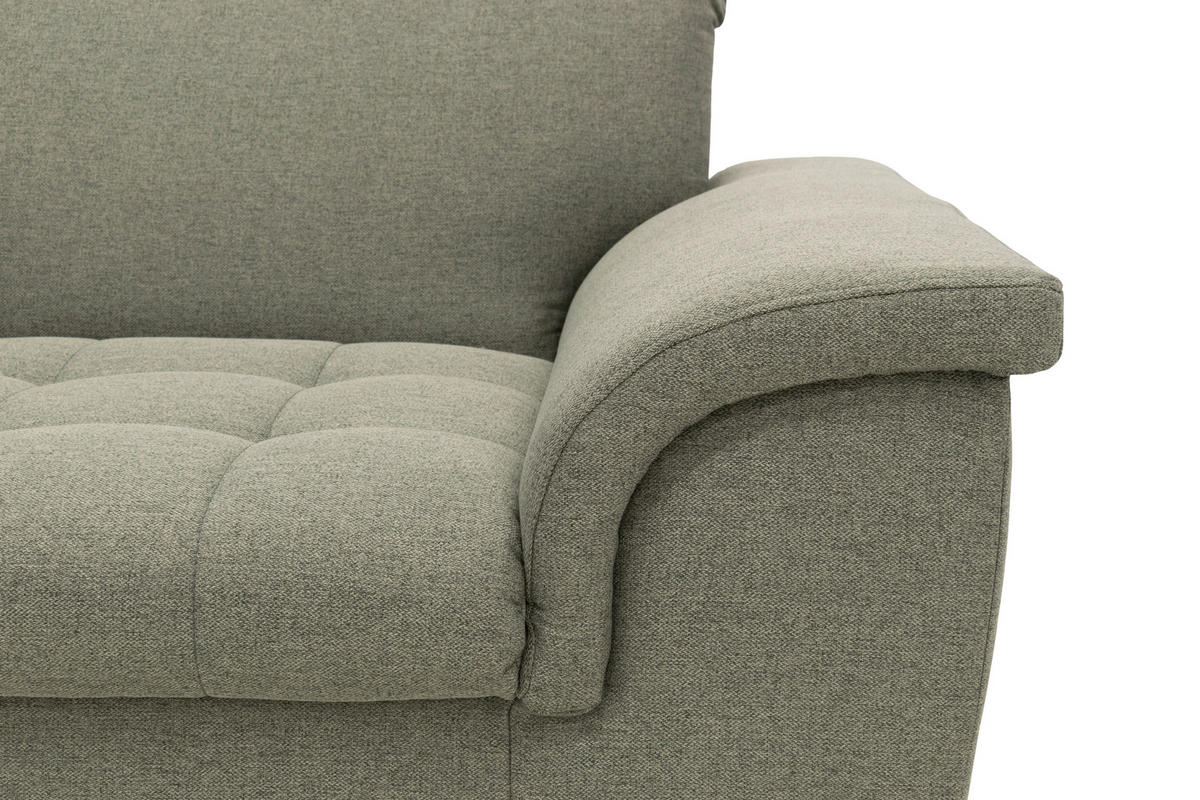 SESSEL Webstoff Graubraun    - Chromfarben/Graubraun, KONVENTIONELL, Textil/Metall (120/81/105cm) - MID.YOU