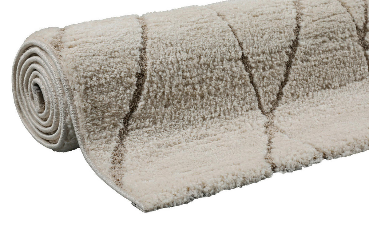 WEBTEPPICH 80/150 cm Pelle Beige  - Beige, Design, Textil (80/150cm) - Novel
