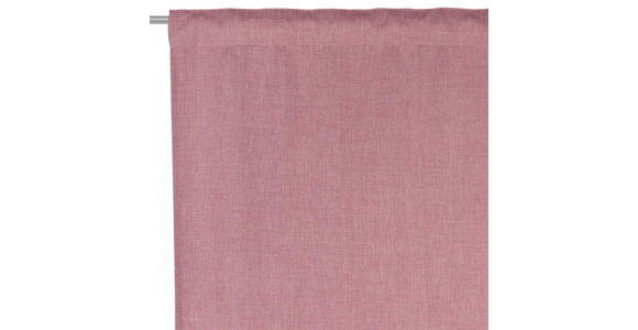 FERTIGVORHANG blickdicht - Rosa, Basics, Textil (140/245cm) - Boxxx