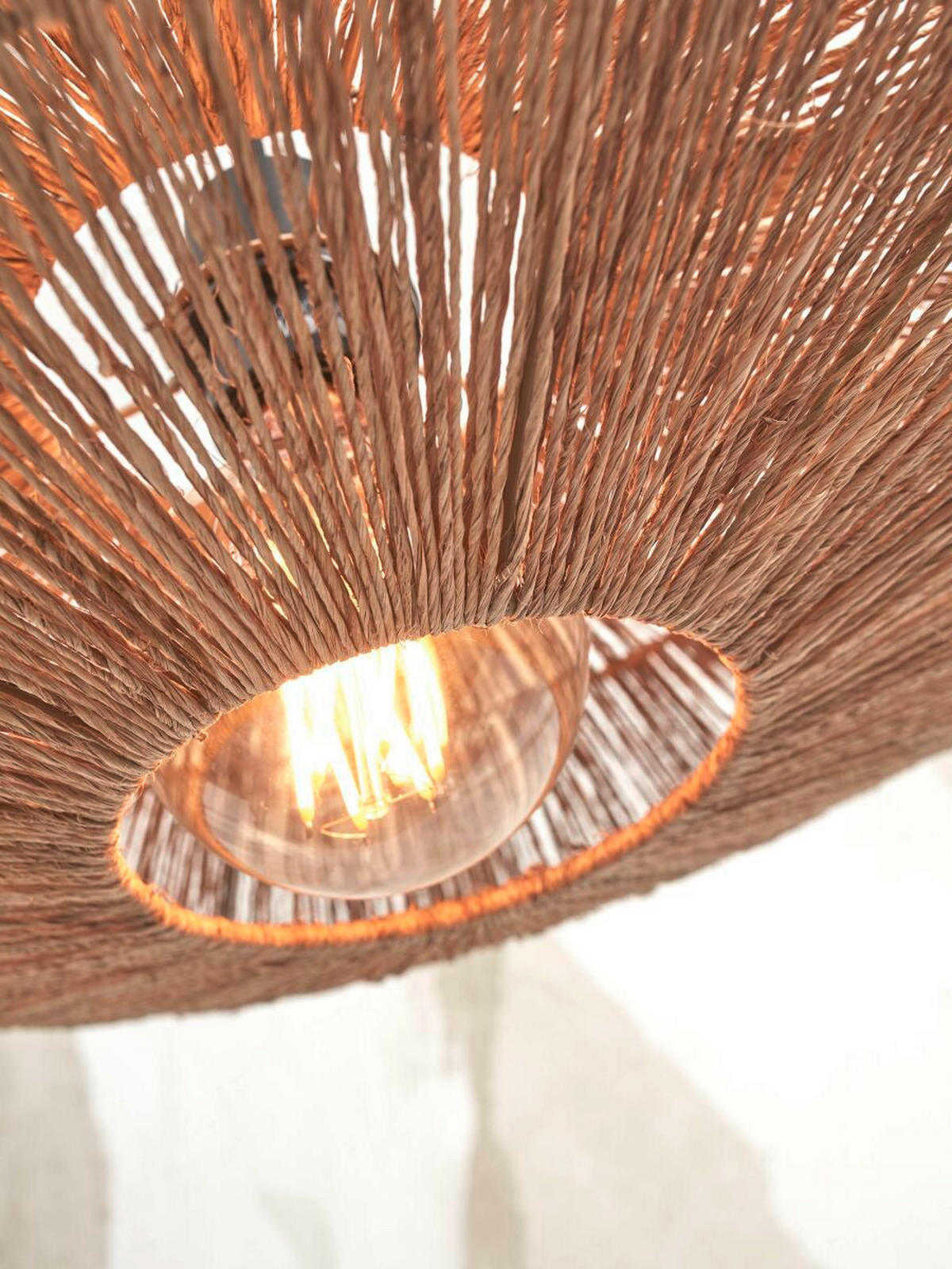 HÄNGELEUCHTE GOOD&MOJO  55/14 cm   - Naturfarben, Trend (55/14cm) - Good & Mojo