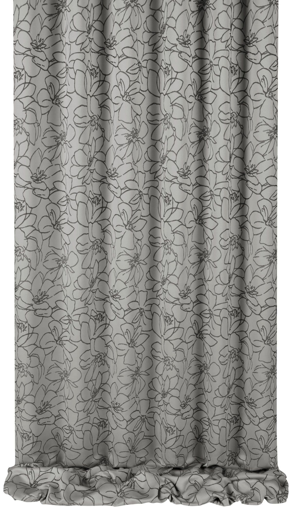 DEKORAČNÁ LÁTKA, nepriehľadné, 150 cm - sivohnedá, Konventionell, textil (150cm) - Esposa