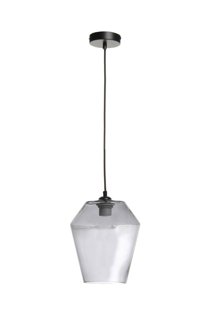 HÄNGELEUCHTE 21/30/21 cm   - Grau, Trend, Glas (21/30/21cm) - Kayoom