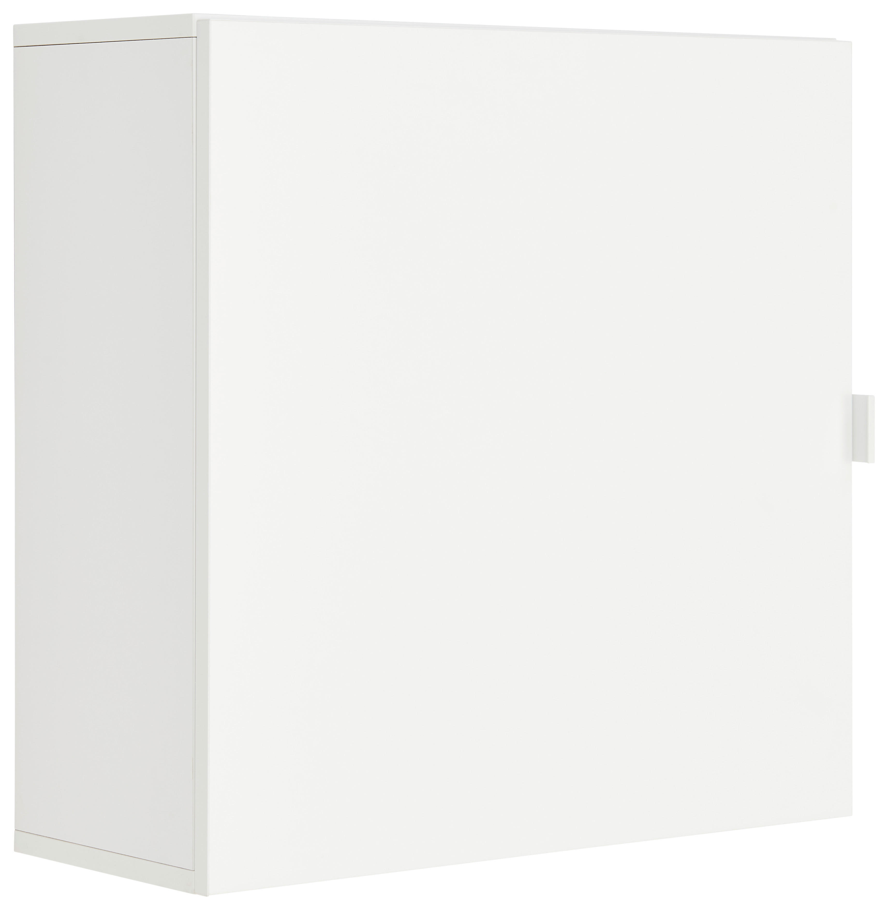 HÄNGESCHRANK Weiß  - Weiß, Design, Holzwerkstoff/Metall (60/60/25cm) - Ti'me