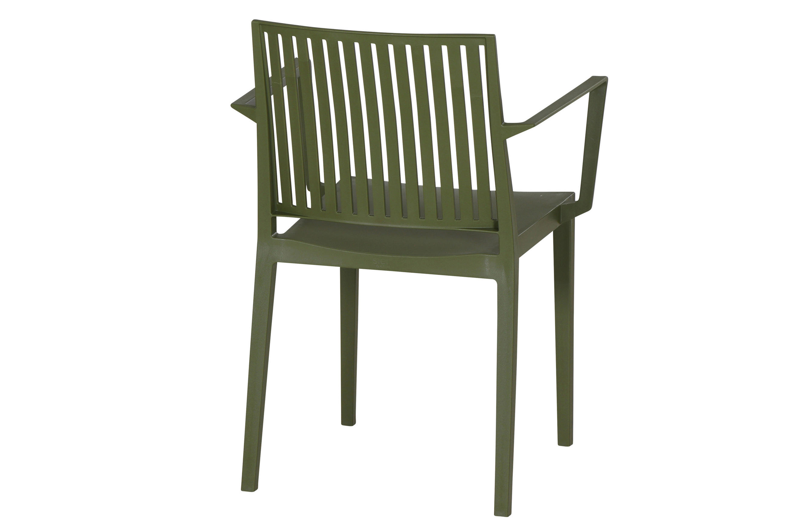 STAPELSTUHL in Kunststoff Grün  - Grün, Basics, Kunststoff (57/80/56cm) - Siena Garden