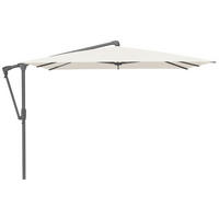 AMPELSCHIRM 300x240 cm  - Anthrazit/Weiß, Basics, Textil/Metall (300/240cm) - Glatz