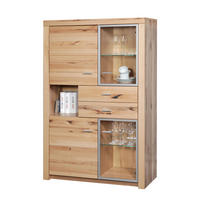 VISOKA KOMODA,  - Konvencionalno, les (102/166/38cm) - Valnatura