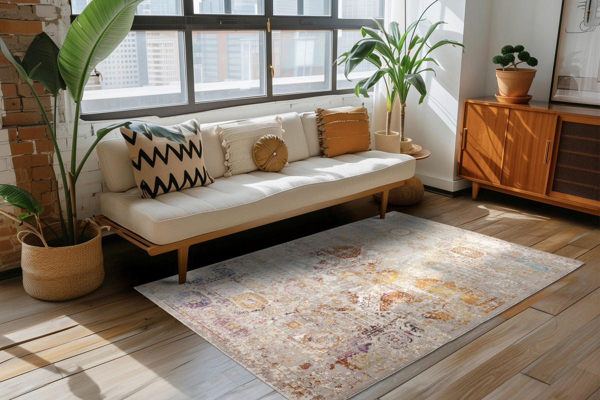 FLACHWEBETEPPICH 80/150 cm Multicolor  - Multicolor, Basics, Textil (80/150cm) - Kayoom