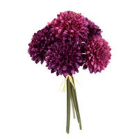 DAHLIE  - Dunkelrot, Basics, Textil (15/25/15cm)