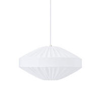 HÄNGLAMPA Edith 50/146 cm  - vit, Basics, textil (50/146cm)