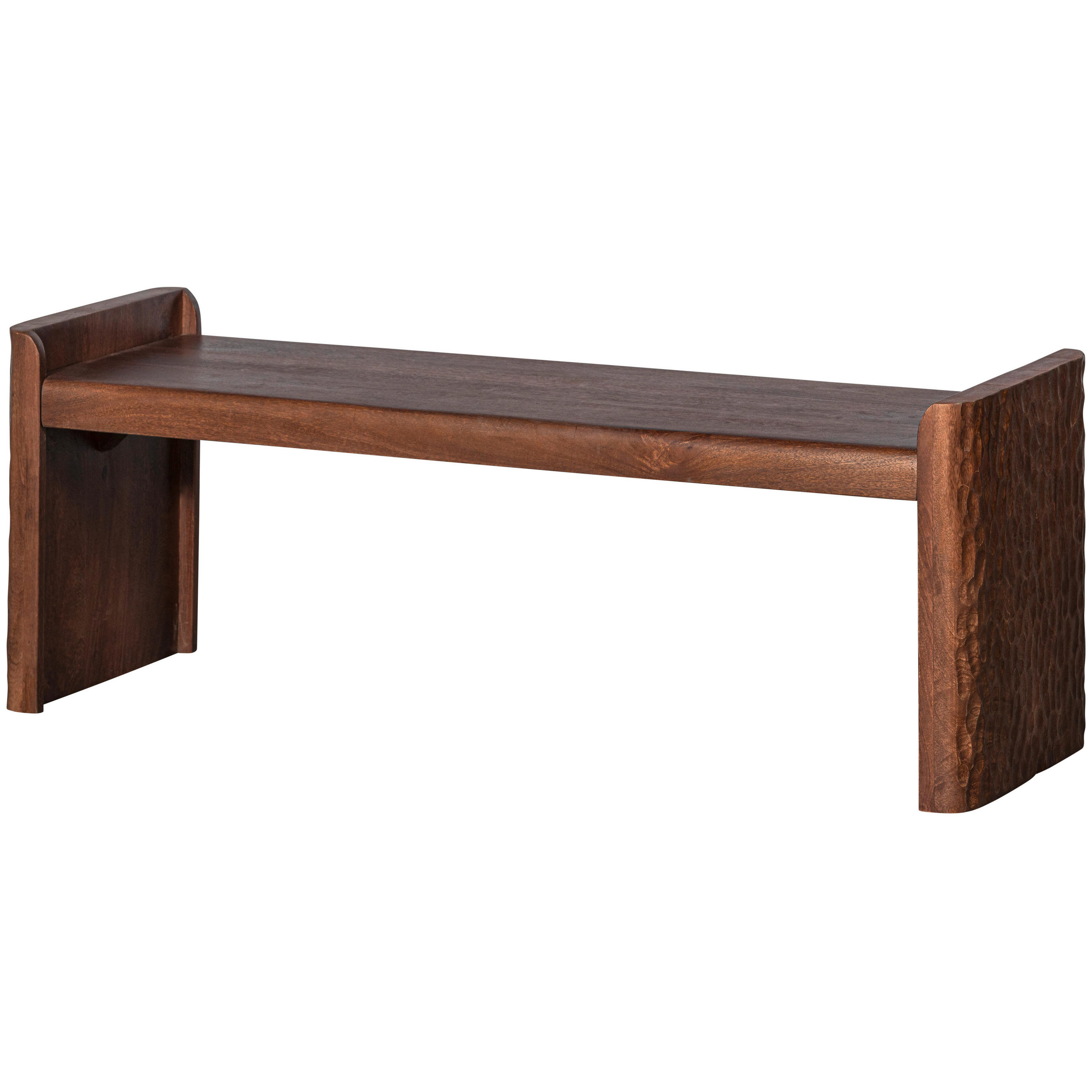 GARDEROBENBANK Prop  in 120/40/45 cm  - Braun, Design, Holz (120/40/45cm) - Livetastic