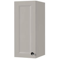 KÜCHENOBERSCHRANK 30/72/35 cm  in Grau  - Schwarz/Grau, MODERN, Holzwerkstoff/Metall (30/72/35cm) - Nobilia
