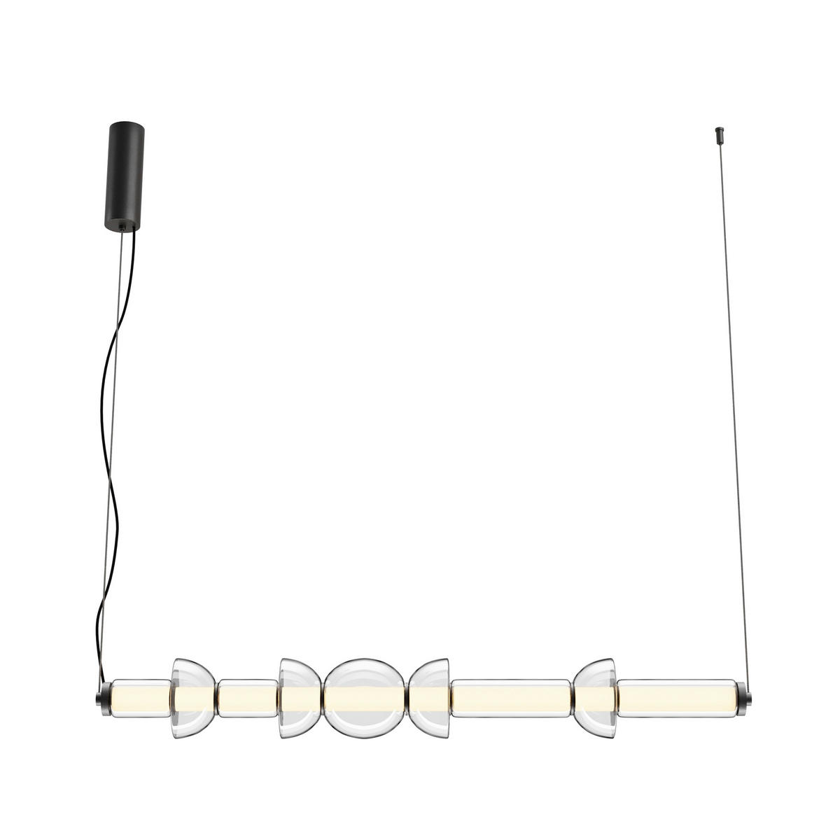 PENDELLAMPA Cosmo 98/137.5/16 cm  - svart, Design, metall (98/137.5/16cm) - MAYTONI