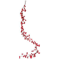 GIRLANDE  - Rot/Braun, LIFESTYLE, Kunststoff (130cm)