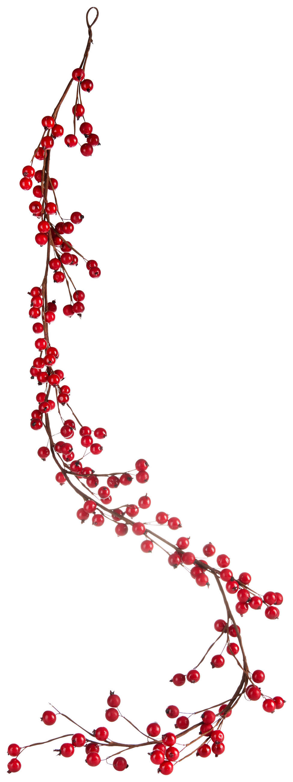 GIRLANDE  - Rot/Braun, LIFESTYLE, Kunststoff (130cm)
