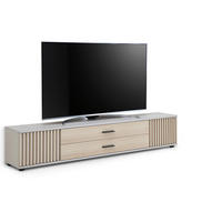 LOWBOARD  in 180/30/30 cm  - Kaschmir/Eichefarben, Design, Holzwerkstoff/Kunststoff (180/30/30cm) - Boxxx