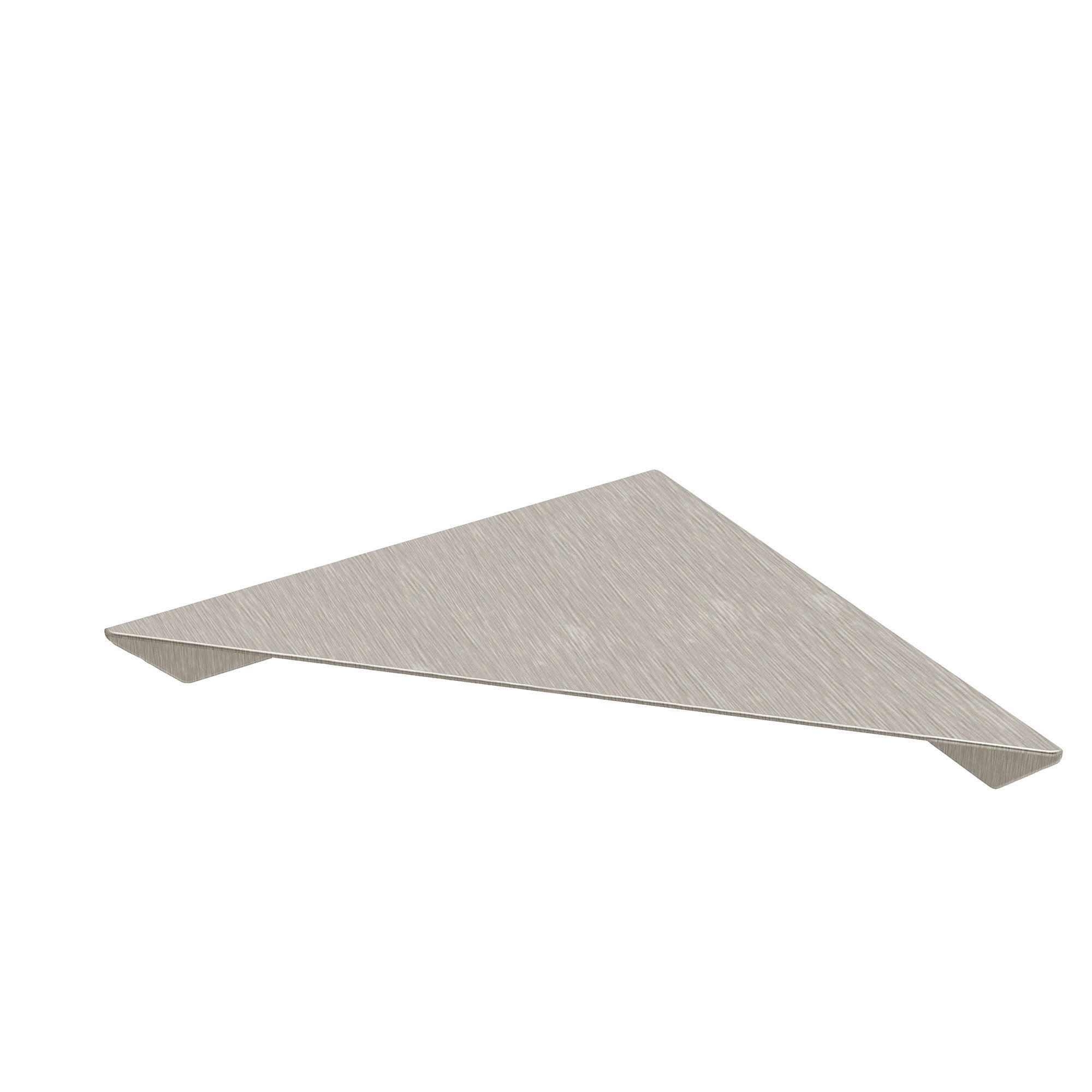 DUSCHABLAGE Metall  - Edelstahlfarben, Basics, Metall (23/3,5/23cm) - Novel