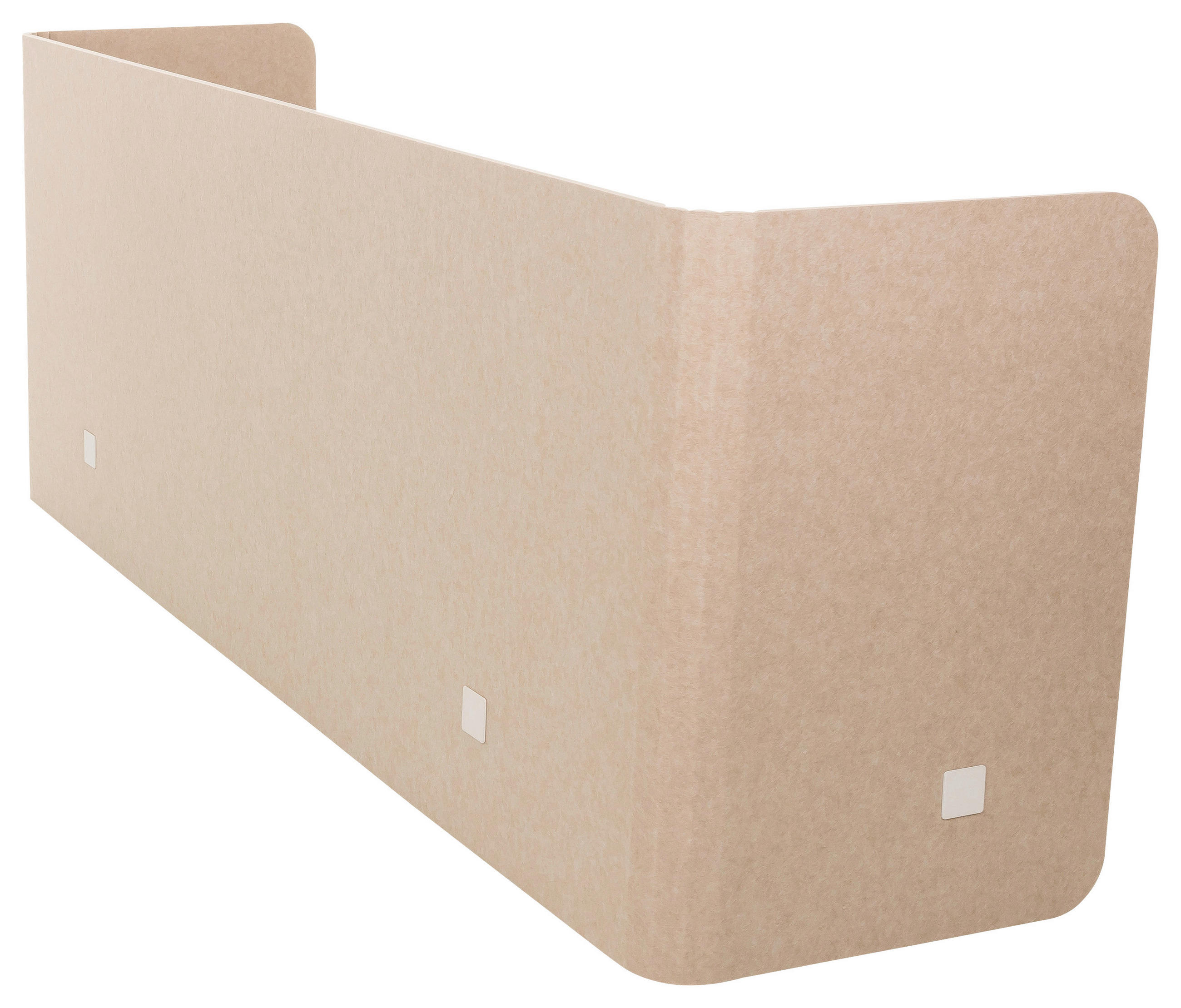 TRENNWAND Textil, Metall, Kunststoff Beige  - Beige, Basics, Kunststoff/Textil (160/40/2cm) - MID.YOU