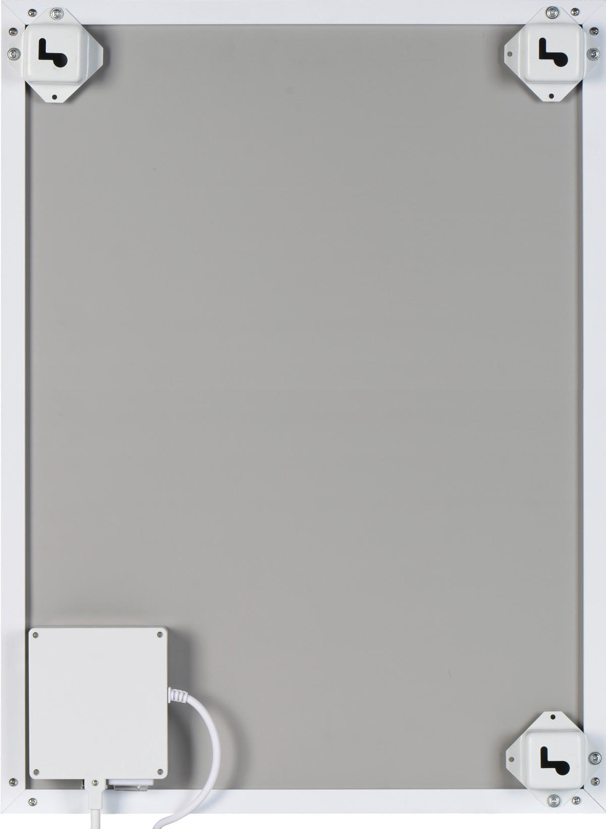 INFRAROT-HEIZPANEEL smart&easy  - Weiß, Basics, Kunststoff/Metall (70/60/4,5cm)