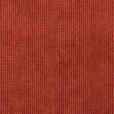 ARMLEHNSTUHL  in Samt, Flachgewebe  - Rostfarben/Schwarz, Design, Textil/Metall (59/85/59cm) - Novel