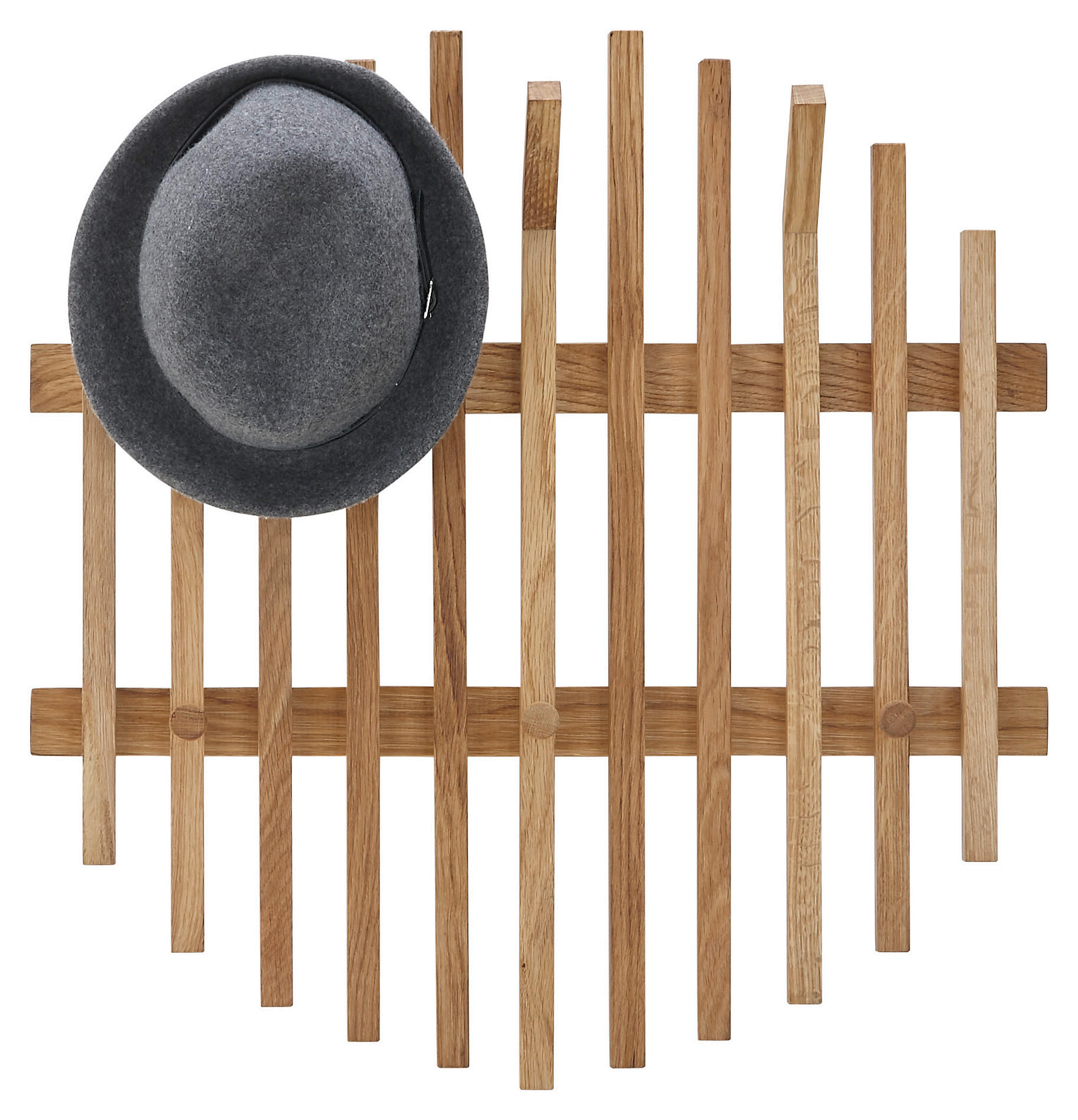 GARDEROBENPANEEL  in 58/60/11 cm  - Naturfarben, Basics, Holz (58/60/11cm)