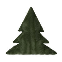 ZIERKISSEN  - Dunkelgrün, LIFESTYLE, Textil (45/45cm) - X-Mas
