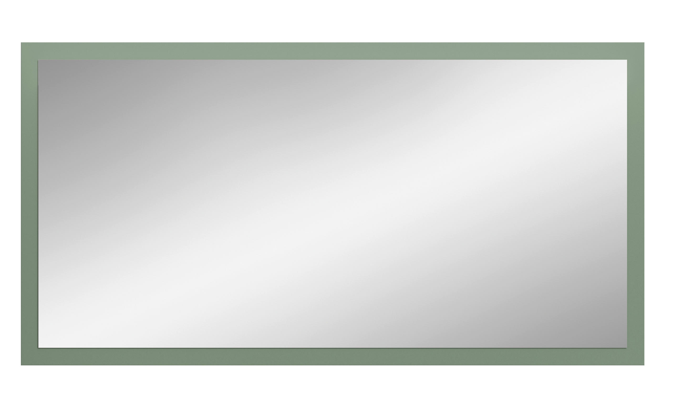 SPIEGEL 106/55/2 cm    in rechteckig  - Graugrün, Design, Glas/Holzwerkstoff (106/55/2cm) - MID.YOU
