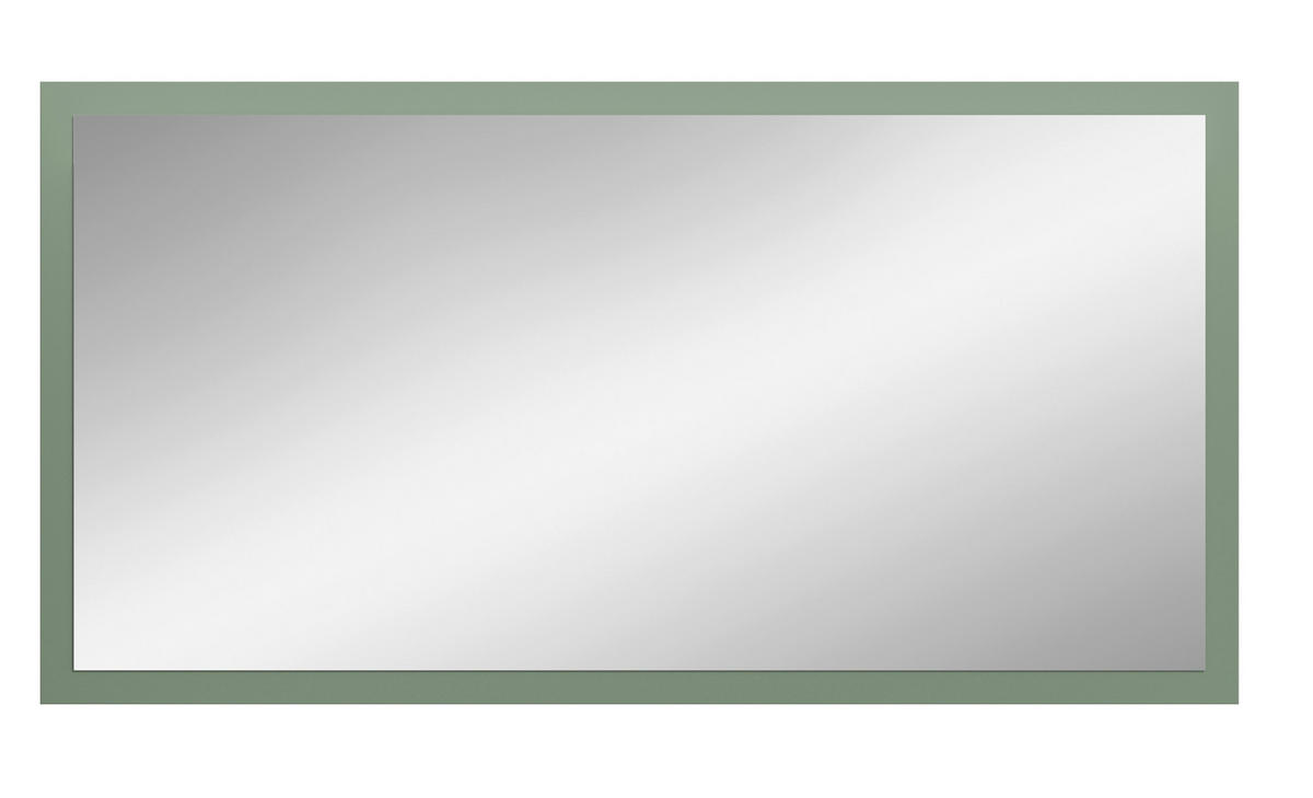 SPIEGEL 106/55/2 cm    in rechteckig  - Graugrün, Design, Glas/Holzwerkstoff (106/55/2cm) - MID.YOU