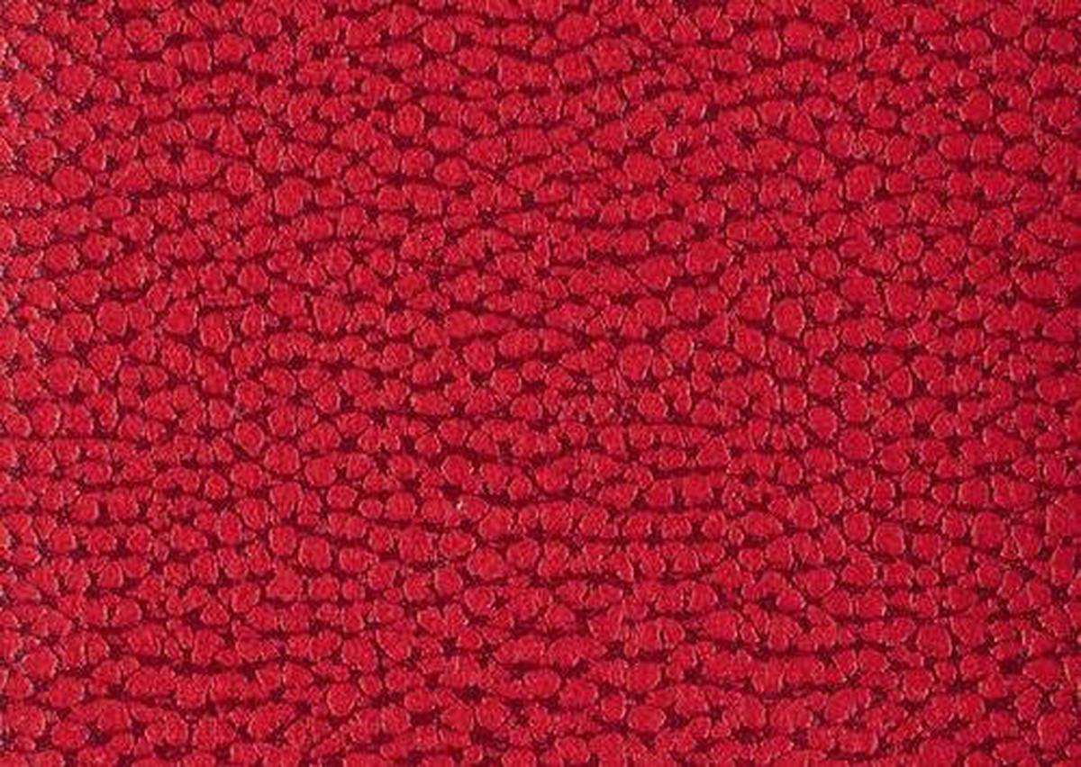ECKSOFA in Flachgewebe Hellrot  - Chromfarben/Hellrot, Konventionell, Textil/Metall (163/220cm) - Beldomo System