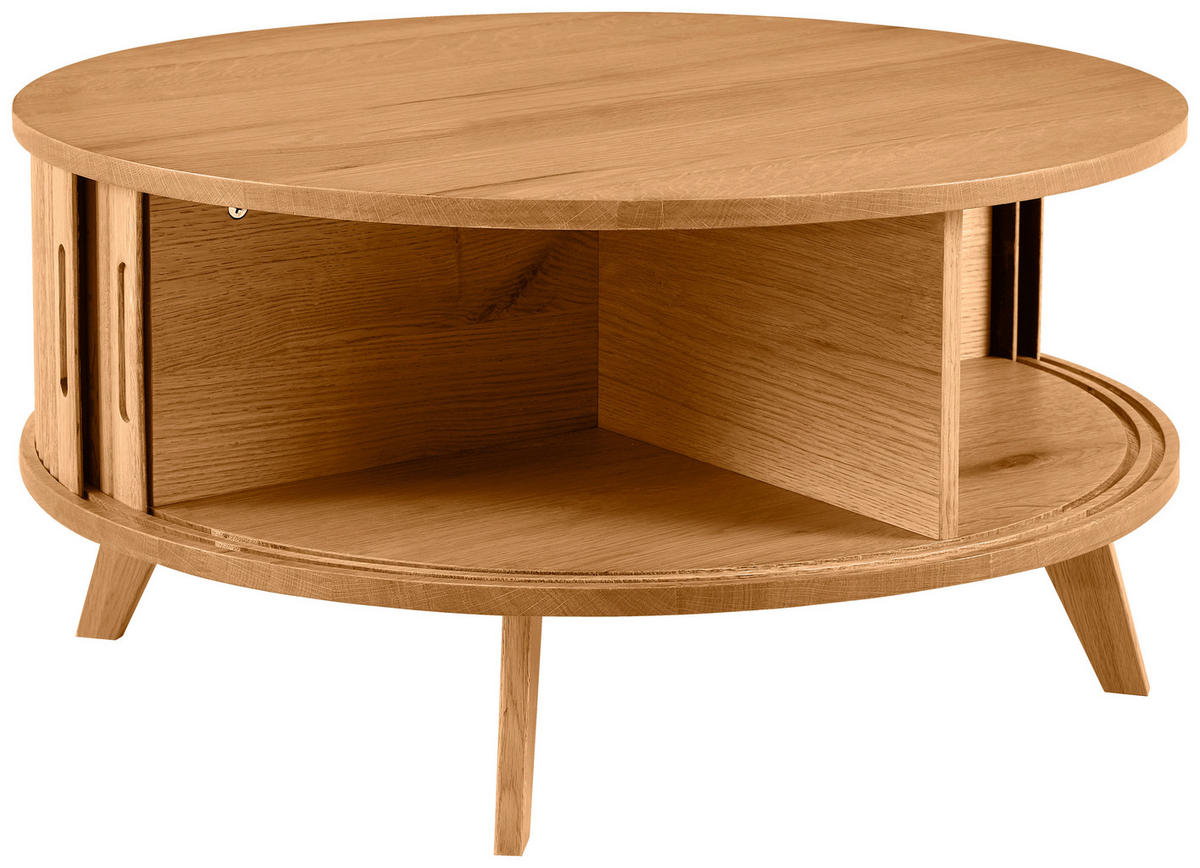 KONFERENČNÝ STOLÍK, farba duba, drevo, kompozitné drevo, 80/80/41 cm - farba duba, Natur, drevo/kompozitné drevo (80/80/41cm) - Waldwelt