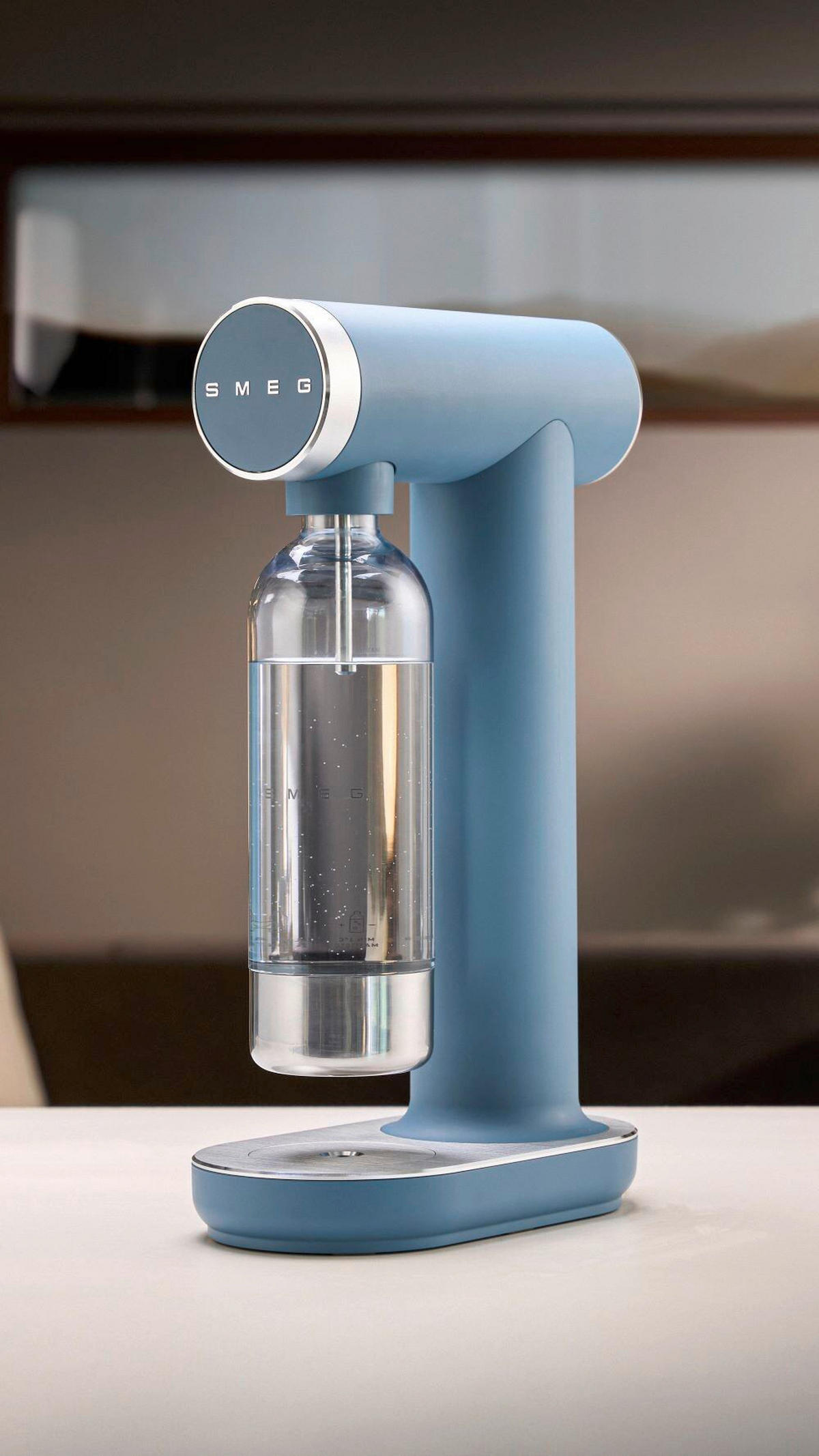 WASSERSPRUDLER Collezione  - Blau, Basics, Kunststoff (13.5/42/24.5cm) - SMEG