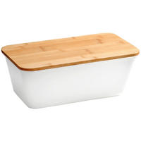 BROTKASTEN - Weiß, Basics, Holz/Kunststoff (36/21/15cm) - Kesper
