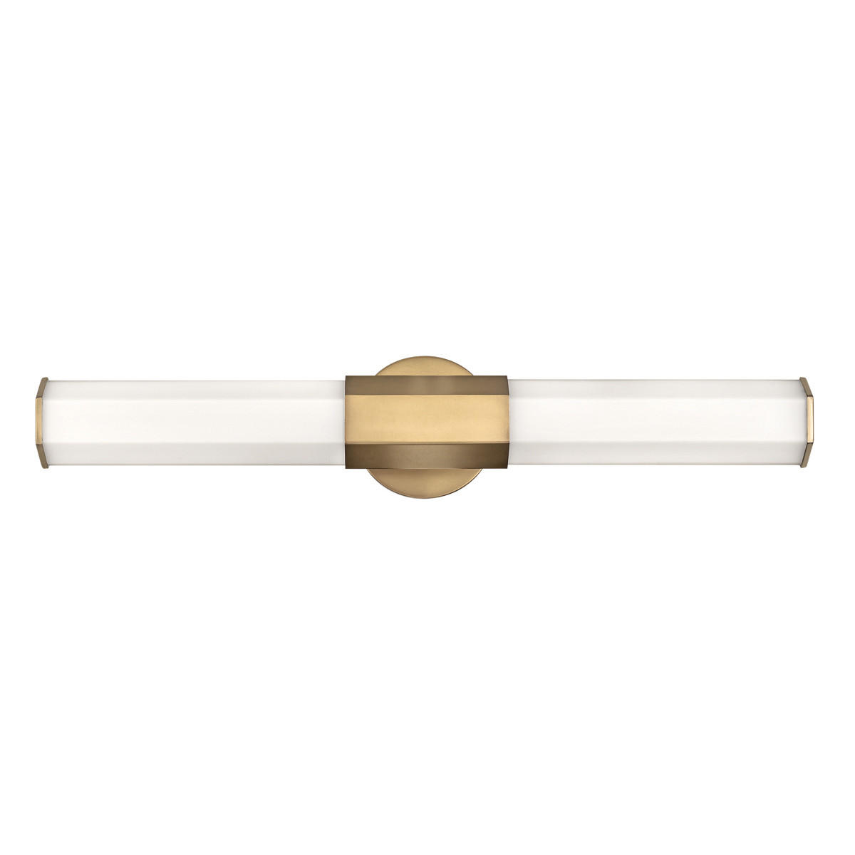 BADEZIMMER-WANDLEUCHTE - Messingfarben, Design, Glas/Metall (65,9/12,7/10.5cm) - Elstead Lighting