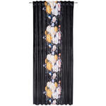 FERTIGVORHANG blickdicht  - Schwarz, Natur, Textil (135/245cm) - Esposa
